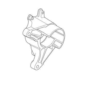 31208-ZA1-013 - Housing Drive Side - Honda Genuine OEM Part