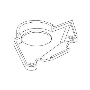 19611-ZE8-810 - Plate Side - Honda Genuine OEM Part