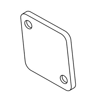 15634-ZG3-000 - Plate Extension - Honda Genuine OEM Part