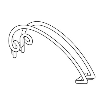 16633-ZG3-300 - Spring Stop Lever - Honda Genuine OEM Part