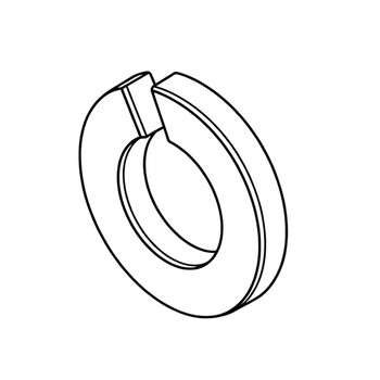 90403-ZG5-003 - Washer (10Mm) - Honda Genuine OEM Part