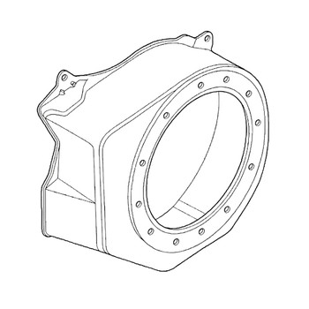 19610-ZB0-600ZB - Cover Fan R8 - Honda Genuine OEM Part