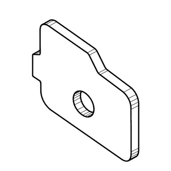 12212-ZV7-000 - Plate Oil Chamber - Honda Genuine OEM Part