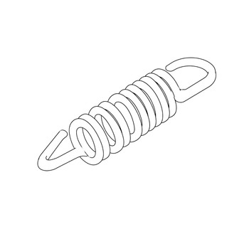 16561ZG8800 Spring Governor Honda Genuine OEM Part