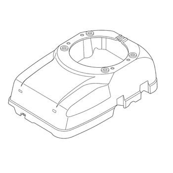 19610ZF5V31ZB Cover Fan Nh1 Honda Genuine OEM Part