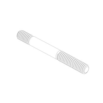 90002Z0G000 Bolt Stud (5X80) Honda Genuine OEM Part