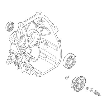 11300Z0D407 Cover Crankcase Honda Genuine OEM Part