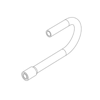 16852ZJ1P00 Tube B Fuel Honda Genuine OEM Part