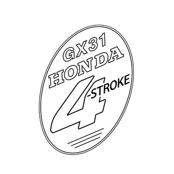 87521ZM3K41 Emblem (Gx22) Honda Genuine OEM Part