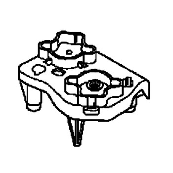 36166-ZF6-F41 - Bracket Throttle Motor - Honda Original Part