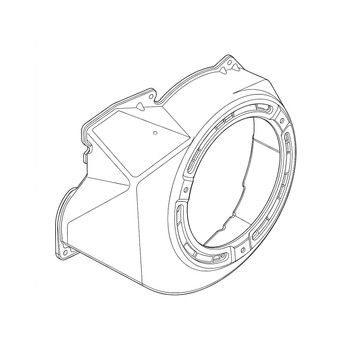 19610ZE3W02ZB Cover Fan T39 Honda Genuine OEM Part