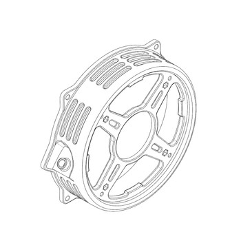28410Z2E003ZA Case R280 Honda Genuine OEM Part