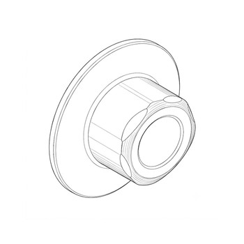 90201Z2E000 Nut Special (16Mm) Honda Genuine OEM Part