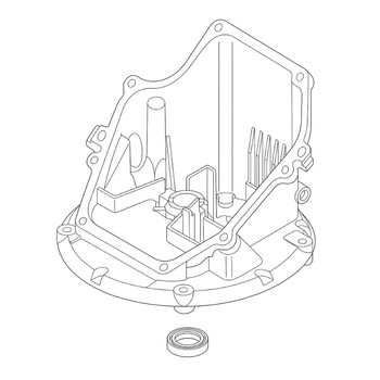 11300Z0YK50 Pan Oil (K500) Honda Genuine OEM Part