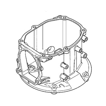 11100-Z9L-415 - Crankcase (0000) - Honda Original Part - Image 1