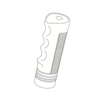 24406772000 GRIP; P.T.O. LEVERl Honda Engines Original Part