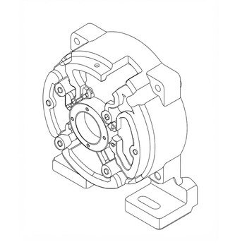 31171Z08E31 HOUSING; RR.l Honda Engines Original Part