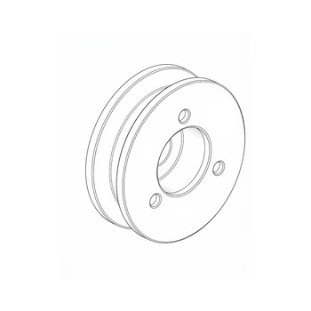 31633V15003 PULLEYl Honda Engines Original Part