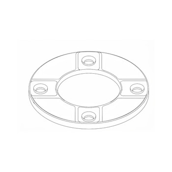 31636ZVP003 PLATE; RETAINERl Honda Engines Original Part