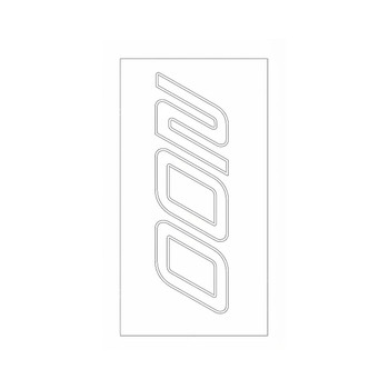 87121ZVJU20 MARK; RR. (200)l Honda Engines Original Part