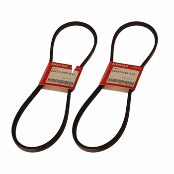 HONDA Transmission Belt 22431-V45-A11 Pack(x2) For HSS1332A Snow Blower