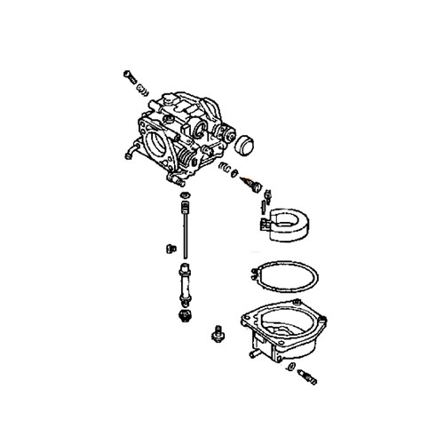 16102-ZW3-D21 - Carburetor (#3) - Honda Original Part ** SUPERSEDED TO 16102-ZW4-D23 **