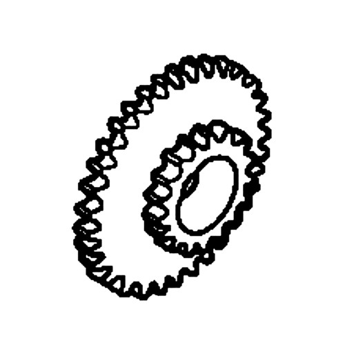 23476-V20-003 - Gear (18Teeth/37Teeth) - Honda Original Part