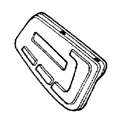 76103-723-750 - Cover Right Rotary - Honda Original Part