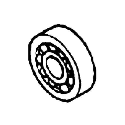 96140-62040-00 - Bearing (6204U) - Honda Original Part