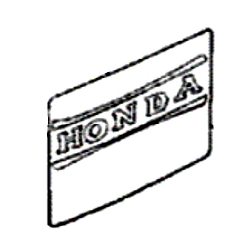 87574-881-670 - Mark Tank - Honda Original Part