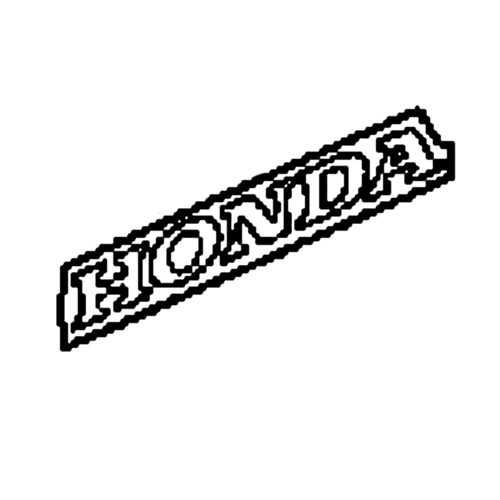 87132-ZVA-000 - Mark Side Stripe - Honda Genuine OEM Part