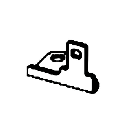 32101-ZVD-000 - Bracket Connector A - Honda Genuine OEM Part 32101-ZVD-000 - Bracket Connector A - Honda Genuine OEM Part