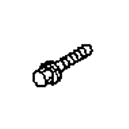 90030-ZZ5-M00 - Bolt Flange (6X22) - Honda Genuine OEM Part ** SUPERSEDED TO 90201-ZZ5-M01  **