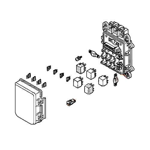 32370-ZVL-003 - Box Assy. Junction - Honda Original Part - Image 1