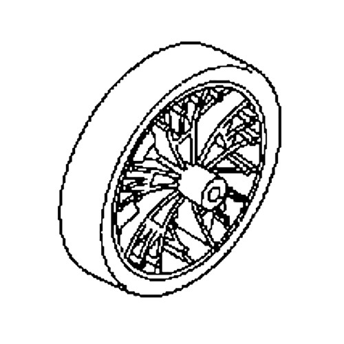 42710-V25-800 - Wheel Rear - Honda Genuine OEM Part