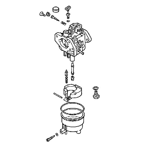 16100-ZA0-923 - Carburetor (Be27B C) - Honda Genuine OEM Part ** SUPERSEDED TO 16100-ZA0-924 **