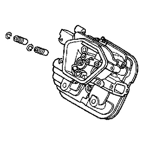 12220-ZJ1-406 - Cylinder Head (#2) - Honda Genuine OEM Part