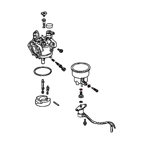 16100ZK6P92 Carburetor (Be87M B) Honda Genuine OEM Part - NO LONGER AVAILABLE