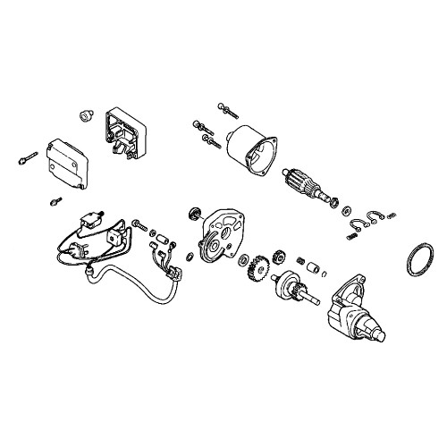 31210-ZE2-803 - Motor Assembly Starter - Honda Genuine OEM Part