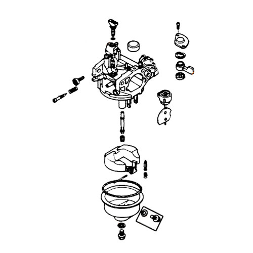 16100-ZE8-702 - Carburetor (Be23B B) - Honda Genuine OEM Part ** SUPERSEDED TO 16100-ZE8-704 **