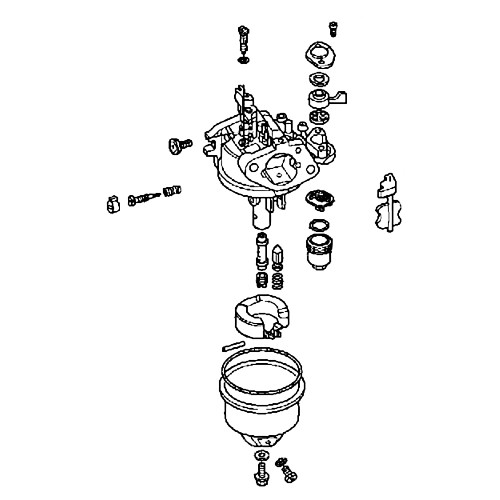 16100-Z7F-801 - Carburetor (Be85V A) - Honda Genuine OEM Part