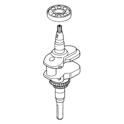 13310ZF5L13 Crankshaft Honda Genuine OEM Part