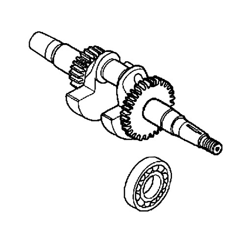 13310-Z1T-A20 - Crankshaft - Honda Genuine OEM Part
