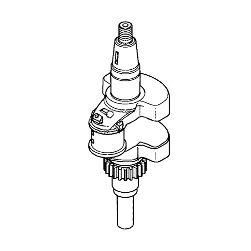 13310-ZDW-600 - Crankshaft - Honda Genuine OEM Part