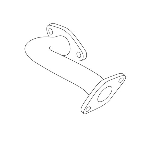 18330-ZG0-801 - Pipe Exhaust - Honda Genuine OEM Part