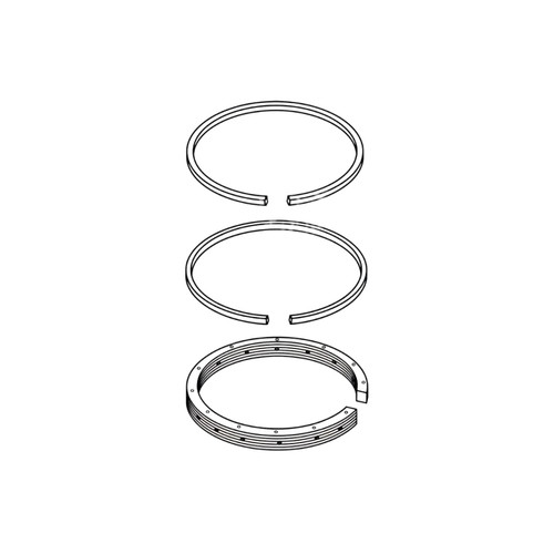 13012ZC0003 Ring Set (Os 0.50) Honda Genuine OEM Part - NO LONGER AVAILABLE