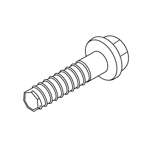 90001-ZC3-000 - Bolt Flange (6X20) - Honda Genuine OEM Part