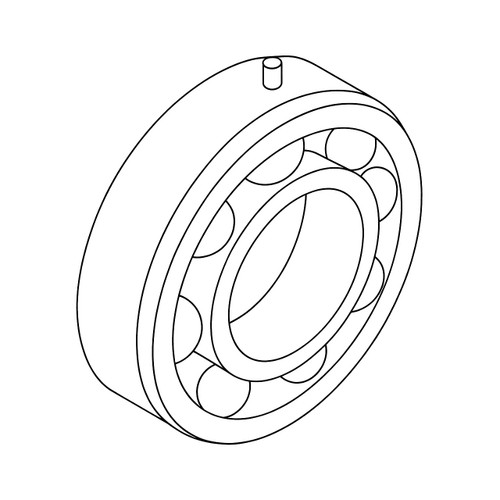 91001-ZG3-003 - Bearing (6308) - Honda Genuine OEM Part