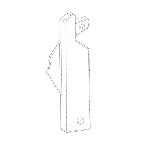 19653ZK8000 Plate Air Guide Honda Genuine OEM Part