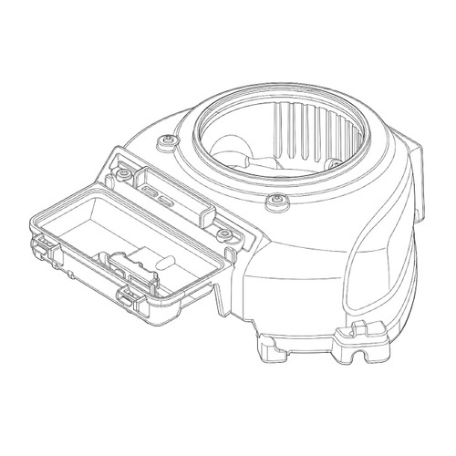 19611Z0A801ZA Cover Fan Nh1 Honda Genuine OEM Part